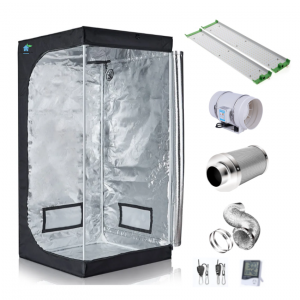 GB Grow-Box Komplettset S | 80x80x160cm | 150W LED