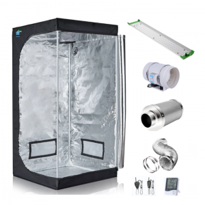 GB Grow-Box Komplettset S | 50x50x100cm | 75W LED