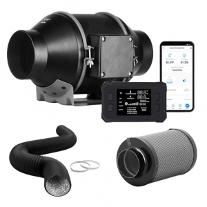 GB Rohrventilator | Klimageregelt | WiFi & APP | Komplettset