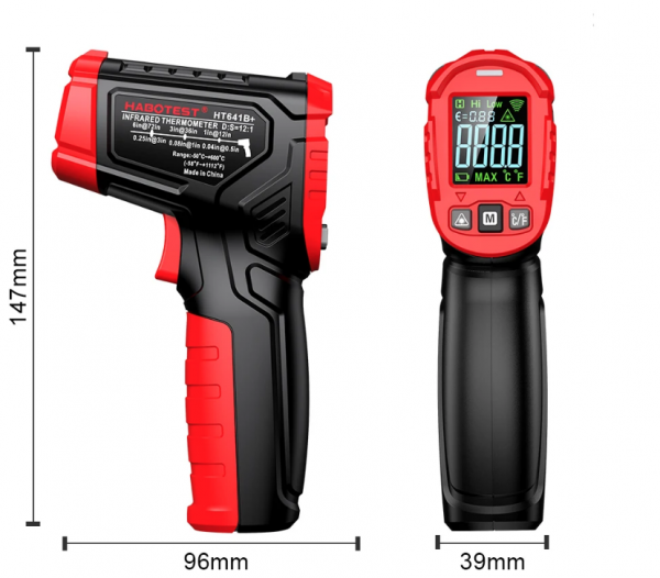 Infrarot-Thermometer | -50°C bis +800°C | IP66 - Image 2